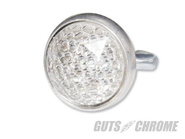 レッドフォックス ガラスレンズリフレクター プリズムカット クリア 24.5mm 1個