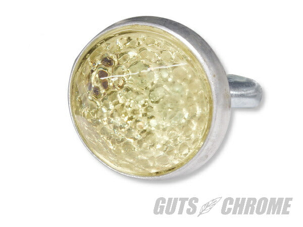 レッドフォックス ガラスレンズリフレクター プリズムカット シャンパン 24.5mm 1個