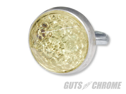 レッドフォックス ガラスレンズリフレクター プリズムカット シャンパン 24.5mm 1個