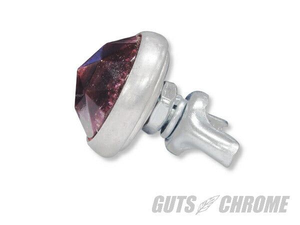 レッドフォックス ガラスレンズリフレクター プリズムカット モーブ 24.5mm 1個