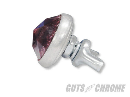 レッドフォックス ガラスレンズリフレクター プリズムカット モーブ 24.5mm 1個