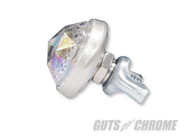 レッドフォックス ガラスレンズリフレクター プリズムカット レインボー 24.5mm 1個