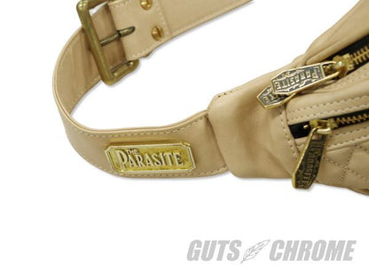 レザーウエストバッグ ベージュ タイプ1