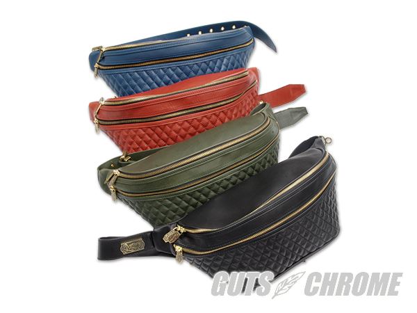 レザーウエストバッグ ベージュ タイプ1