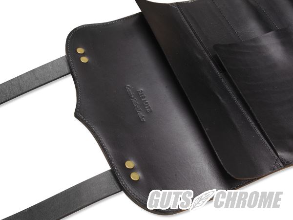 レザーツールロール ブラック 横幅250mm/高さ127mm