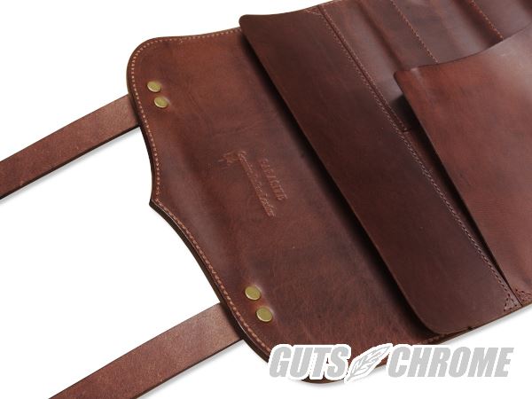 レザーツールロール チョコ 横幅250mm/高さ127mm