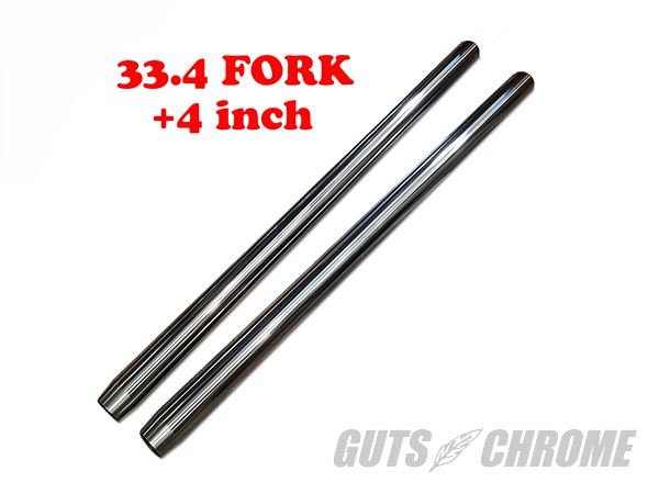 R&U PRODUCTS 33.4mm Fork Inner Tube +4 inches