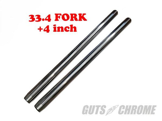 R&U PRODUCTS 33.4mm Fork Inner Tube +4 inches