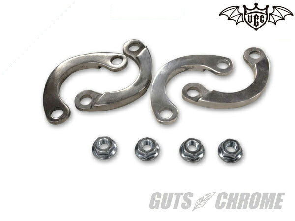 Universal Custom Choppers Easy Flange Set for Exhaust EVO/TC