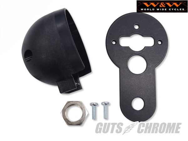 MMB製 48mm 機械式スピードメーター用 マウンティングキット ブラック