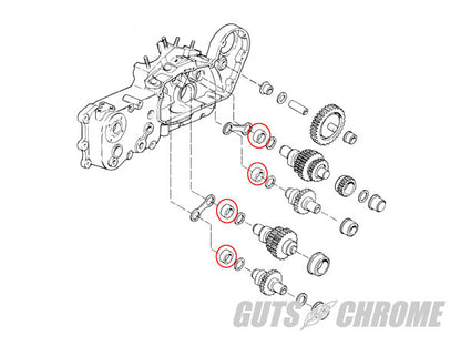 W\U0026W Torrington カムニードルベアリング 1個 レイトモデル XL/Kモデル