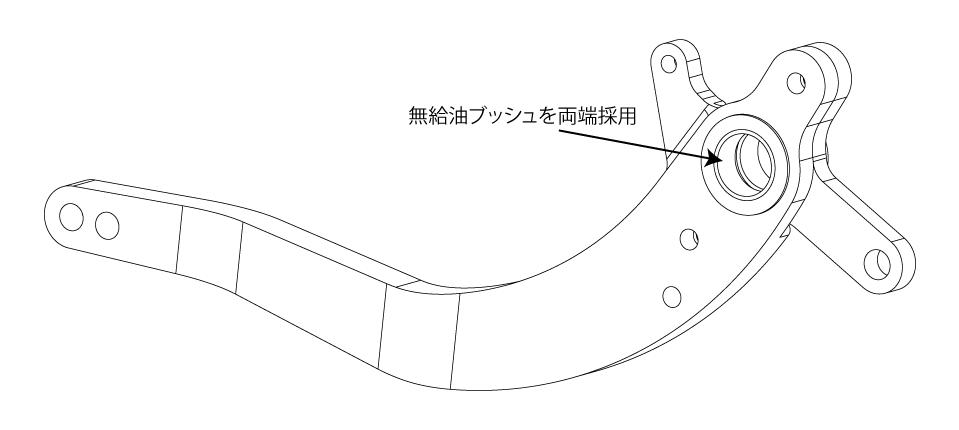 ビレットブレーキペダル 化研シルバー モンキー125