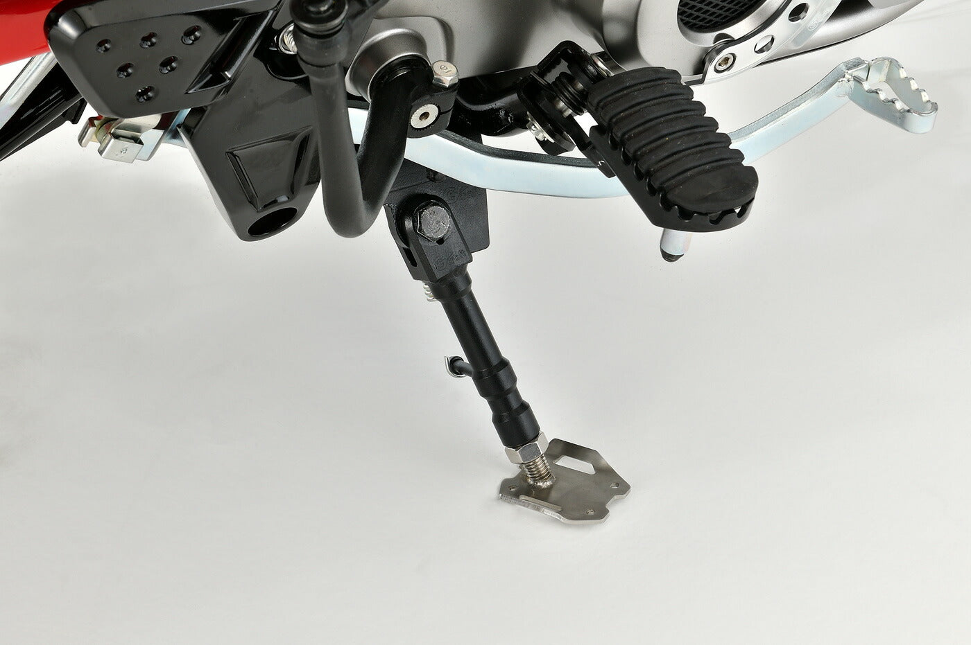 ワイドアジャストスタンド パウダーコートブラック 140～200mm CT125 ハンターカブ