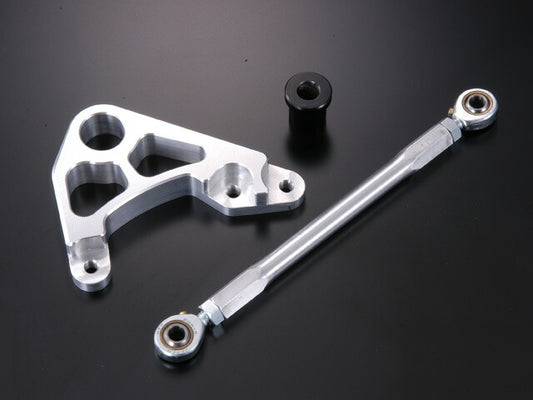 リヤフローティングキット カニブレンボ下取付用 シルバーアルマイト