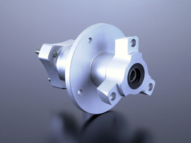 Wide Rear Disc Hub Silver Alumite 73.1/59.5mm