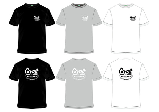 Gcraft Tシャツ ホワイト Lサイズ