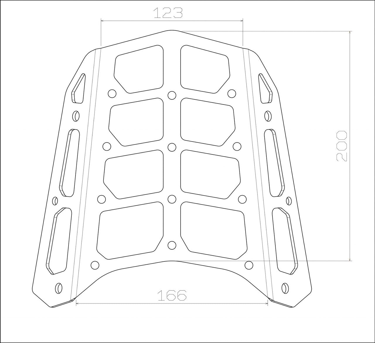 GILD DESIGN (ギルドデザイン) スリムリアキャリア Z900RS CAFE