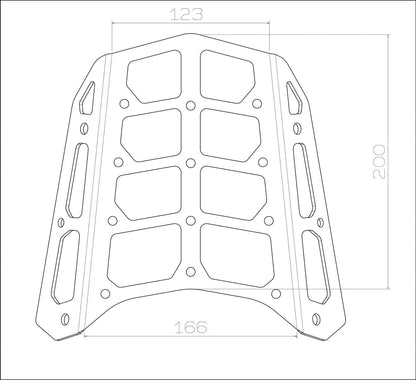 GILD DESIGN (ギルドデザイン) スリムリアキャリア Z900RS CAFE