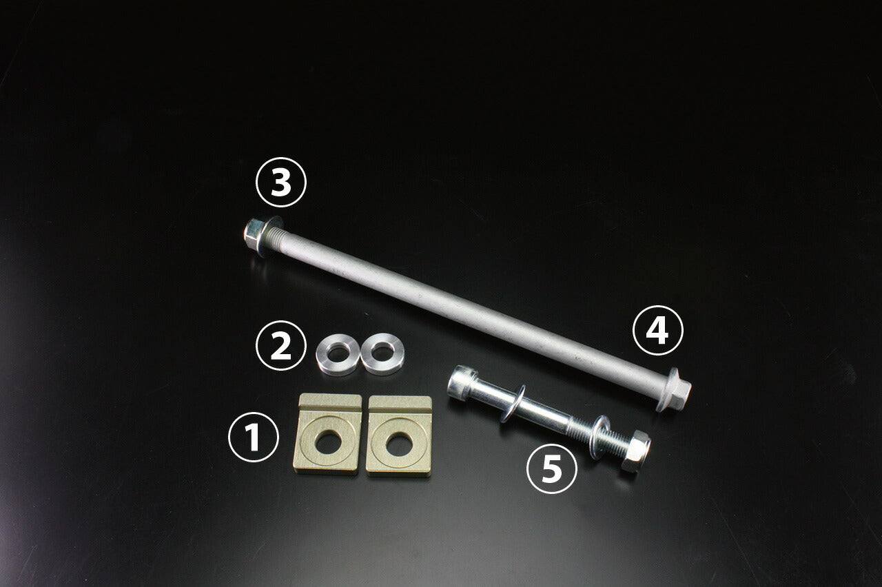 スイングアーム NSR(タイプD) リンクレス スタンダード スタビ無し バフ +0cm エイプ50/100