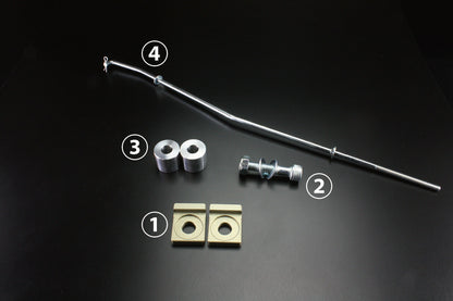 GC-019/GC-020フレーム専用 スイングアーム モノショック トリプルスクエア スタビ有り バフ +12cm モンキー ゴリラ