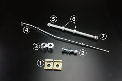 GC-019/GC-020フレーム専用 ワイドスイングアーム モノショック トリプルスクエア スタビ有り バフ +16cm モンキー ゴリラ