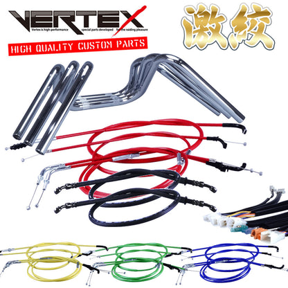 JADE ジェイド 全年式 MC23 激絞りアップハンドル セット カラー ワイヤー