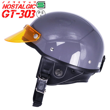 GT303 Poly-Helmet Police Helmet Nostalgic GT-303 with Short Visor