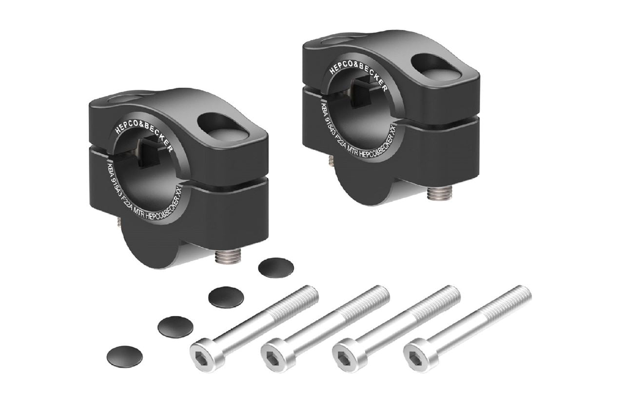 Handlebar Risers 20mm Up Black CB1000R 11-25