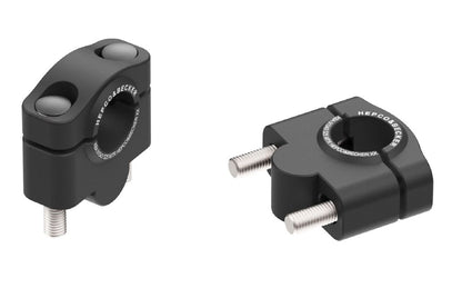 Handlebar Risers 25mm Up, Black for CRF250/300L/Rally 12-25