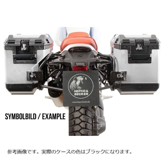 サイドキャリア カットアウトセット サイドケース エクスプローラー ブラック付 R12G/S 25-