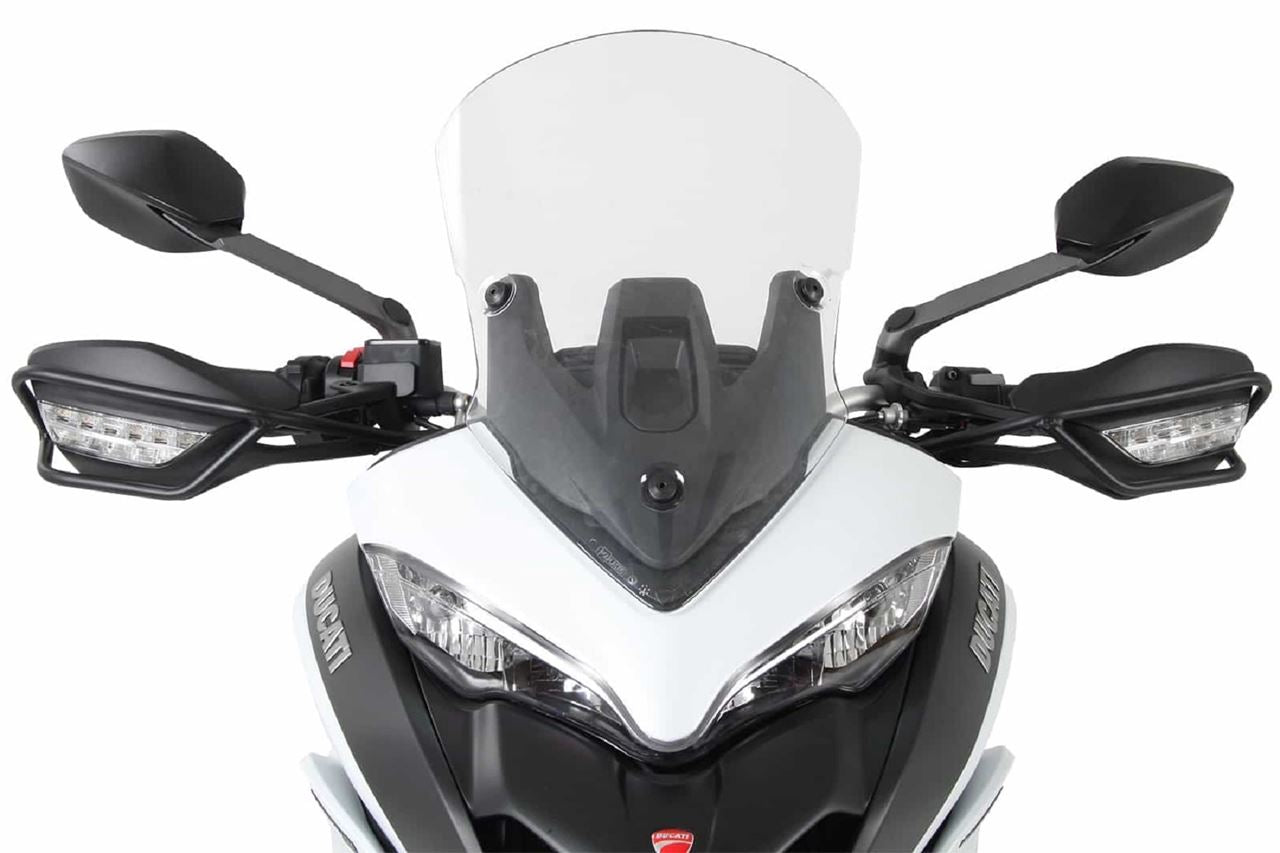 ハンドガード ブラック ムルティストラーダ1200S/エンデューロ/1260/S/GT/エンデューロ 15-21