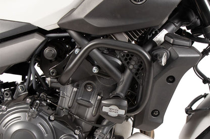 Engine Guard with Crash Pad, Black, MT-07/Y-AMT 25-