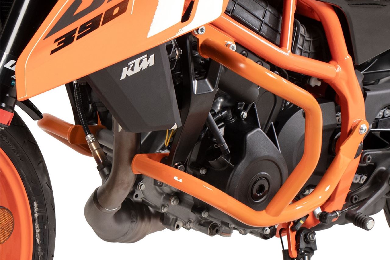 Engine Guard Orange 125/390 Duke 24-25