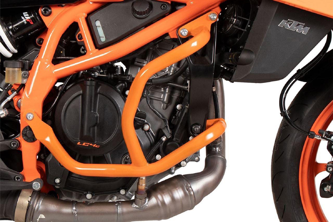 Engine Guard Orange 125/390 Duke 24-25