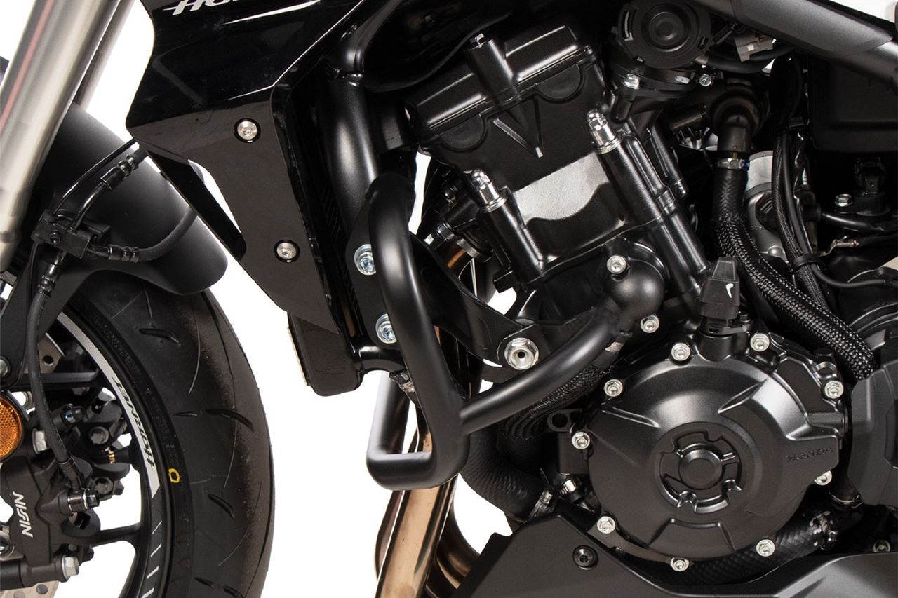 エンジンガード ブラック CB1000 ホーネット/SP 25-