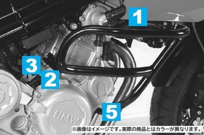 エンジンガード シルバー F800S
