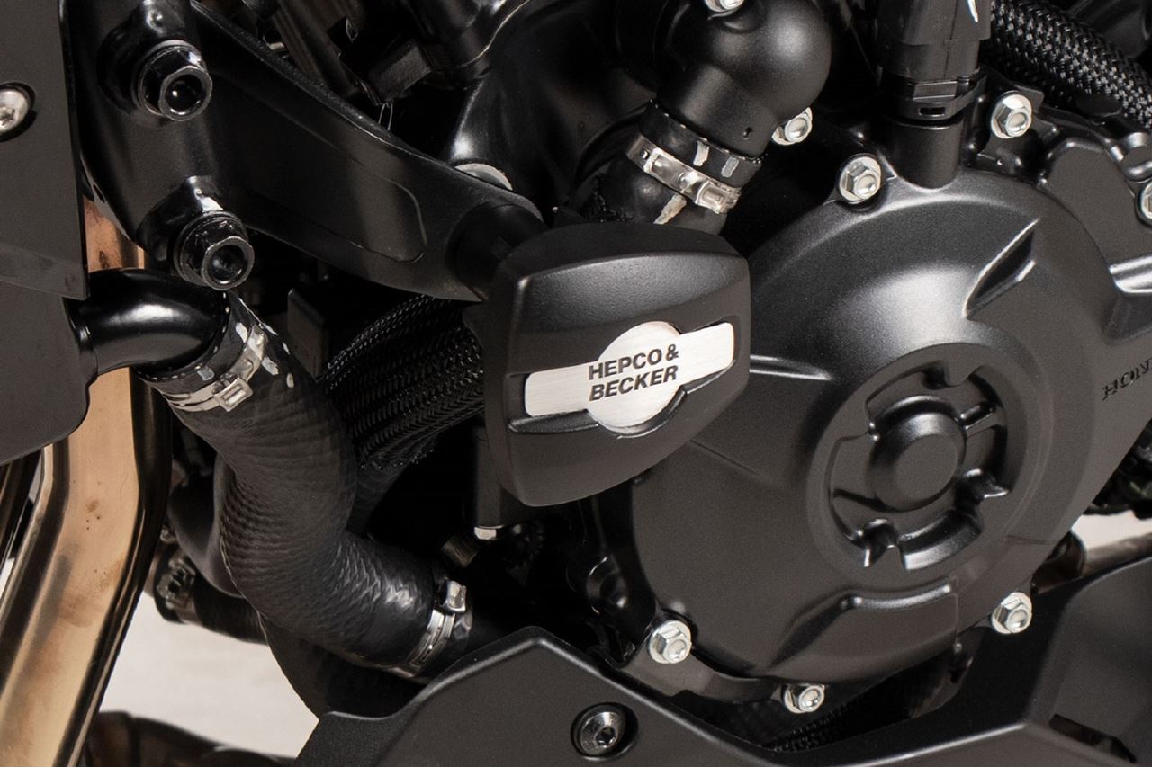 クラッシュパッド ブラック CB1000 ホーネット/SP 25-