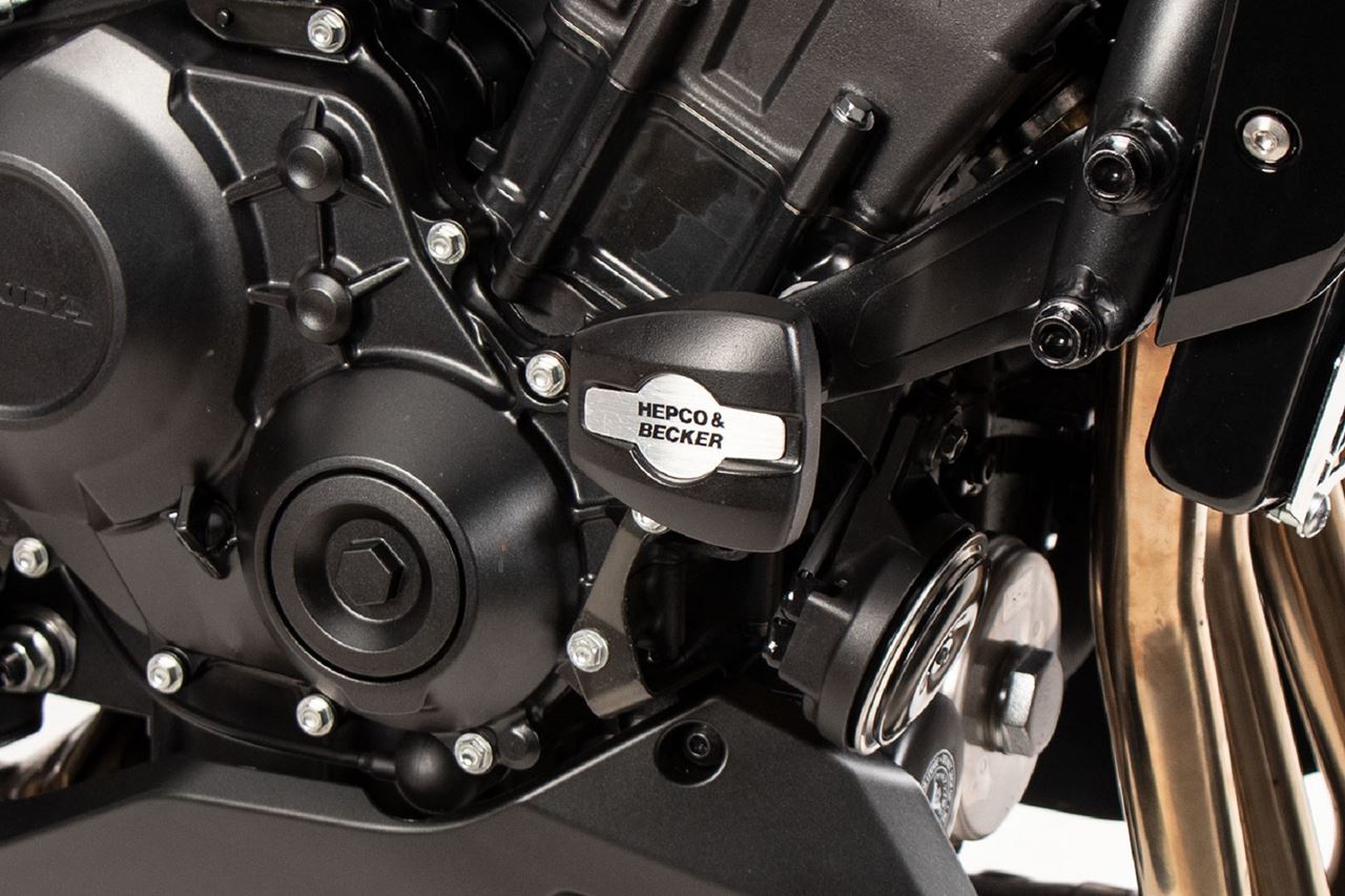 クラッシュパッド ブラック CB1000 ホーネット/SP 25-