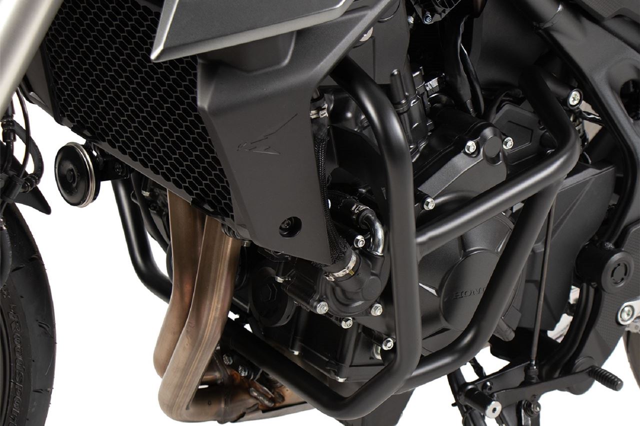エンジンガード ソリッド ブラック CB750 ホーネット 23-25