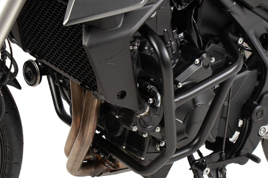 エンジンガード ソリッド ブラック CB750 ホーネット 23-25