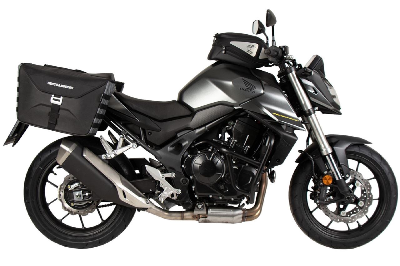 C-Bow Side Carrier Black CB750 Hornet 23-25