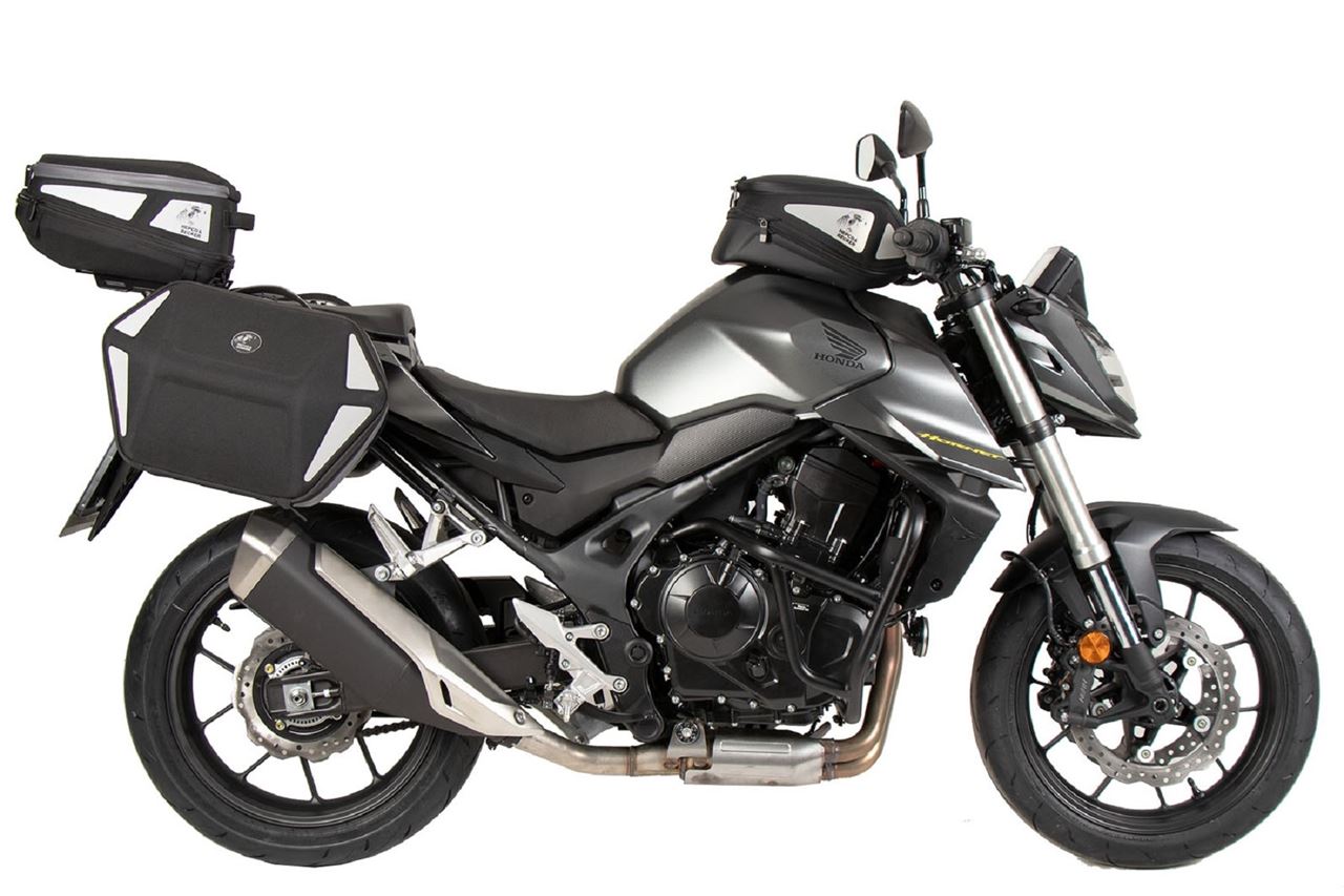 C-Bow Side Carrier Black CB750 Hornet 23-25
