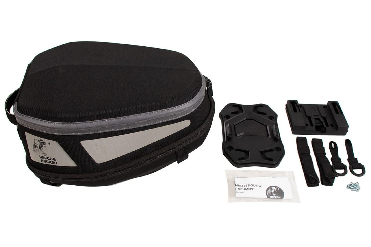 Rear bag Royster sports seat pad with basic adapter grey zip