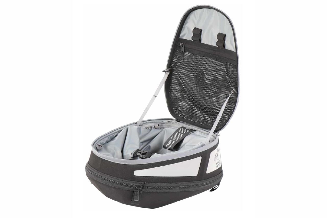 Rear bag Royster sports seat pad with basic adapter grey zip