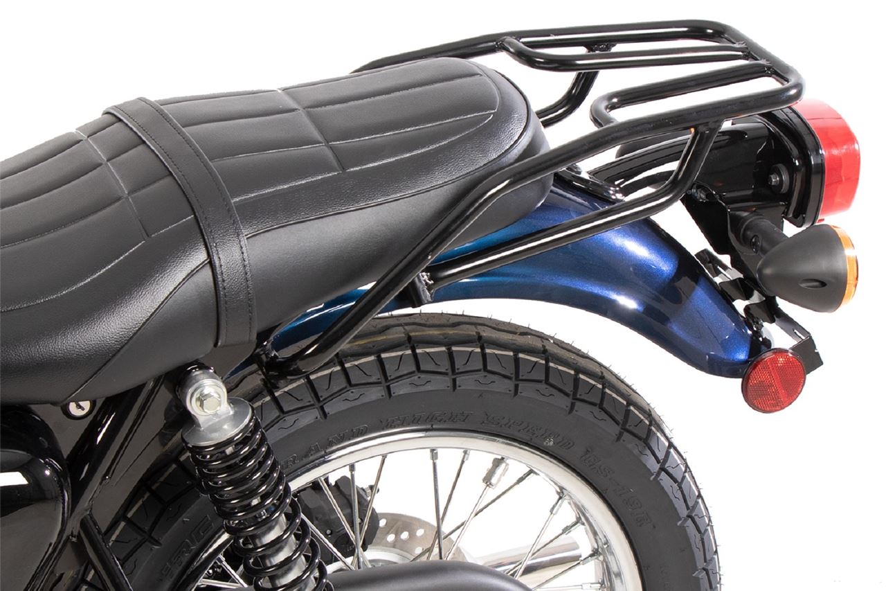 Rear carrier, top case not possible, black, W230/Meguro S1 25