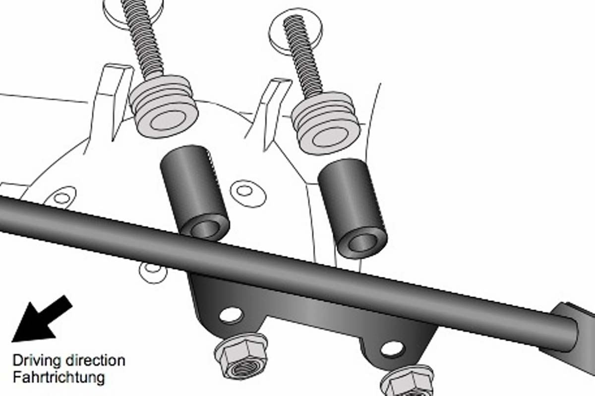 Auxiliary Bracket for 4210994-0001 CRF1000L Africa Twin