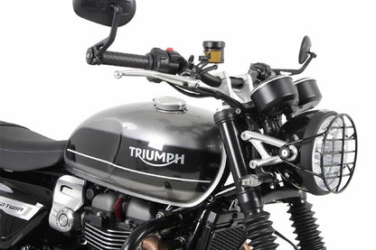 Headlight guard, black, Speed Twin 1200