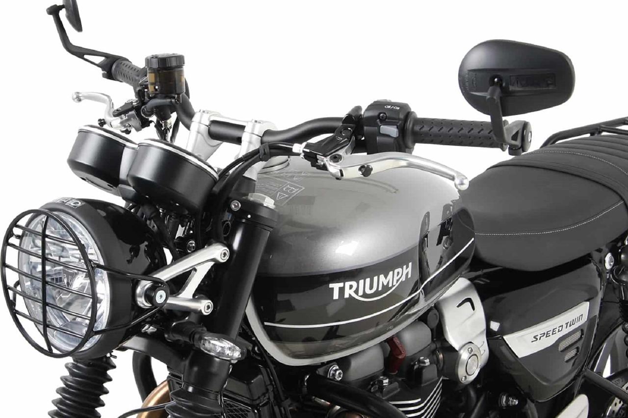 Headlight guard, black, Speed Twin 1200
