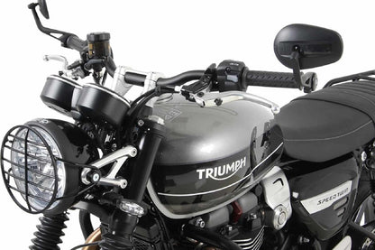 Headlight guard, black, Speed Twin 1200