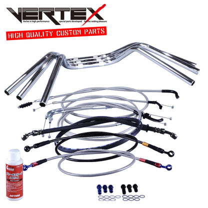 GT380 B0-B2 71-73年/前期型 鬼ハンドル セット メッシュ ワイヤー